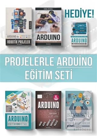 Projelerle Arduino Eğitim Seti (6 Kitap) Akın Akçaoğlu