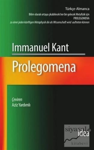 Prolegomena Immanuel Kant
