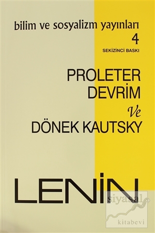 Proleter Devrim ve Dönek Kautsky Vladimir İlyiç Lenin
