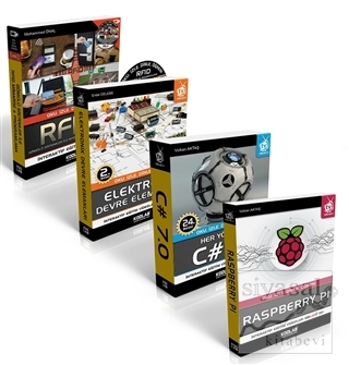 Raspberry Pi Proje Seti (4 Kitap Takım) Volkan Aktaş