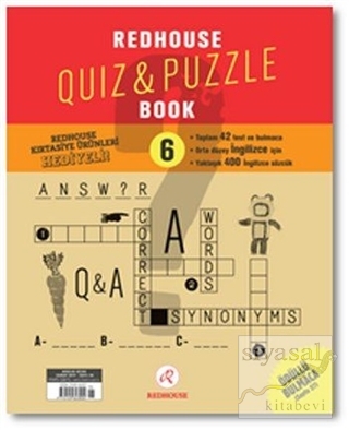 Redhouse Quiz & Puzzle Book Sayı: 6 Aralık 2016 Kolektif