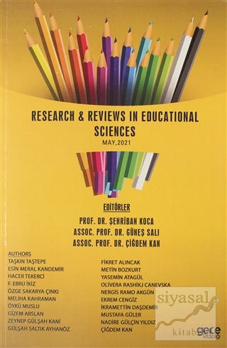 Research and Reviews Educational Sciences Taşkın Taştepe