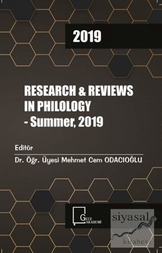 Research and Reviews In Philology - Summer 2019 Kolektif
