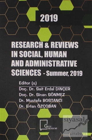 Research and Reviews ın Social, Human and Administrative 2019 Sait Erd