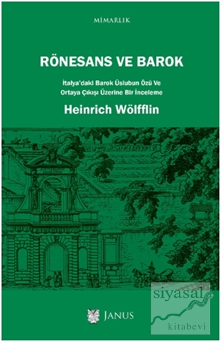 Rönesans ve Barok Heinrich Wölfflin