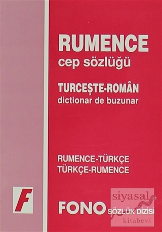 Rumence / Türkçe - Türkçe / Rumence Cep Sözlüğü Birsen Çankaya
