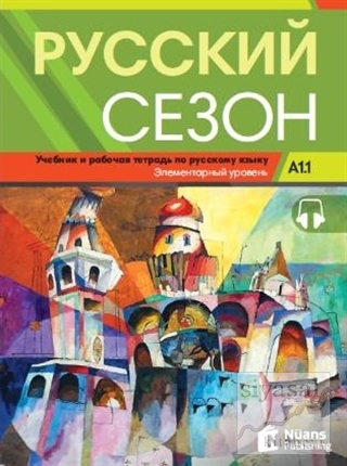 Russkiy Sezon A1.1 Rusça Ders ve Çalışma Kitabı M.M. Nakhabina