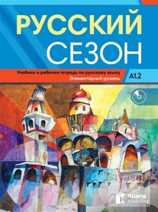 Russkiy Sezon A1.2+CD Rusça Ders ve Çalışma Kitabı M. M. Nakhabina
