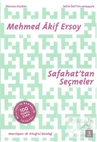Safahat'tan Seçmeler Mehmet Akif Ersoy
