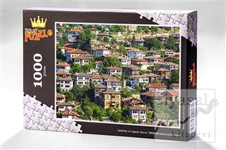 Safranbolu Evleri (1000 Parça) - Ahşap Puzzle Şehirler ve Yapılar Seri