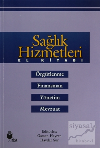Sağlık Hizmetleri - El Kitabı Osman Hayran