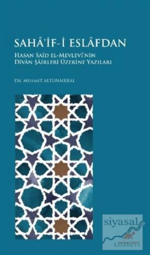 Saha'if-i Eslafdan (Ciltli) Mehmet Altunmeral