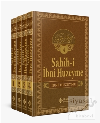 Sahihi İbni Huzeyme (4 Cilt Takım) (Ciltli) İbn Huzeyme