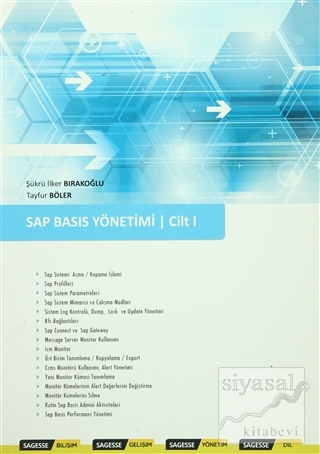 SAP Basis Yönetimi (2 Cilt Takım) Şükrü İlker Bırakoğlu