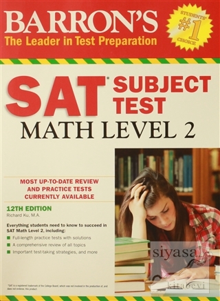 Sat Subject Test Math Level 2 Richard Ku