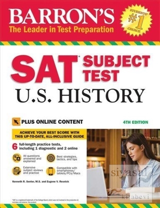 SAT Subject Test U.S. History Kenneth R. Senter