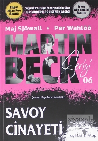 Savoy Cinayeti / Martin Beck Serisi 6 Maj Sjöwall