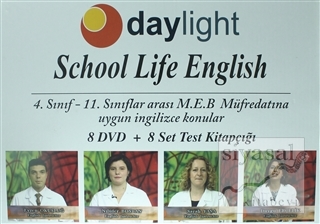 School Life English Seti (8 DVD+8 Kitapçık) Kolektif