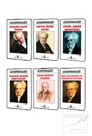 Schopenhauer Klasikleri 6 Kitap Set 1 Arthur Schopenhauer
