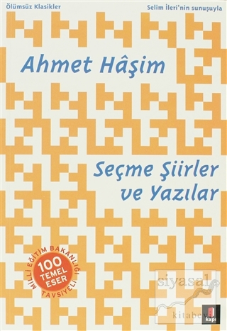 Seçme Şiirler ve Yazılar Ahmet Haşim
