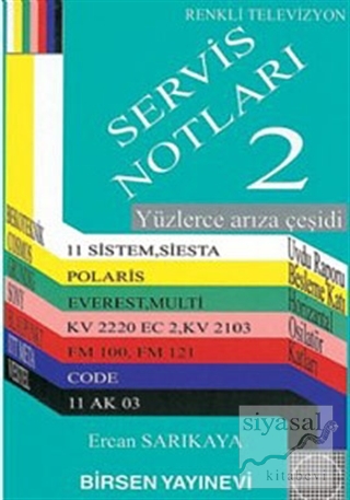 Servis Notları Renkli Televizyon 2