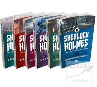Sherlock Holmes (6 Kitap Takım Kutusuz) Sir Arthur Conan Doyle