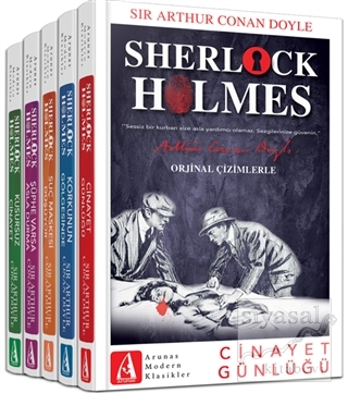 Sherlock Holmes Bütün Hikayeleri (5 Kitap Takım) Sir Arthur Conan Doyl