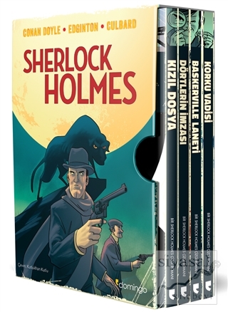 Sherlock Holmes Kutulu Set (4 Kitap Takım) Sir Arthur Conan Doyle