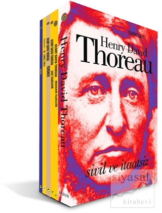Sivil İtaatsizlik Seti (6 Kitap) Henry David Thoreau