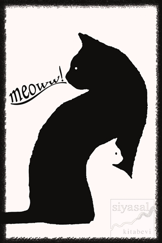 Siyah Beyaz Kedi Poster