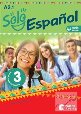 Solo Espanol 3 (A2.1) Libro Del Alumnoy de Ejercicios +Audio Descargab