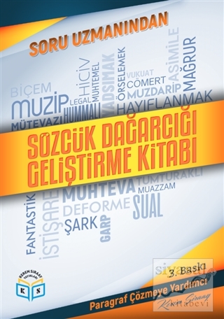 Soru Uzmanından Sözcük Dağarcığı Geliştirme Kitabı Kerem Siraay
