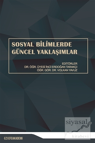 Sosyal Bilimlerde Güncel Yaklaşımlar İnci Erdoğan