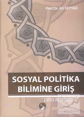 Sosyal Politika Bilimine Giriş Ali Seyyar