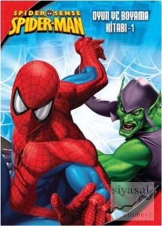 Spider-Man Oyun ve Boyama Kitabı - 1