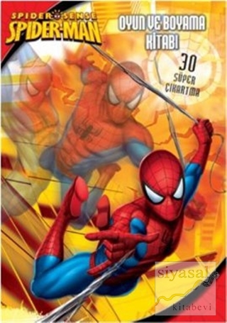 Spider-Man Oyun ve Boyama Kitabı (30 Süper Çıkartma)
