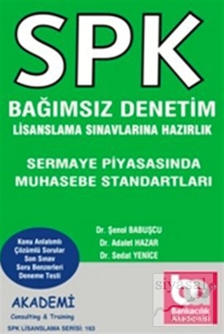 SPK Bağımsız Denetim Lisanslama Sınavına Hazırlık - Sermaye Piyasasınd