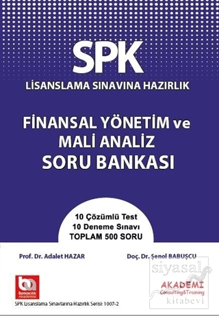 SPK Yeni Adıyla SPF Lisanslama Sınavına Hazırlık Düzey 2-3 Finansal Yö