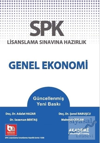 SPK Yeni Adıyla SPF Lisanslama Sınavına Hazırlık Düzey 3 - Genel Ekono