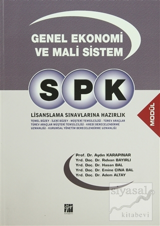 SPK Lisanslama Sınavlarına Hazırlık Genel Ekonomi ve Mali Sistem Aydın