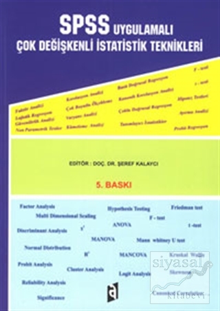 SPSS Uygulamalı Çok Değişkenli İstatistik Teknikleri Asil Yayınları Şe