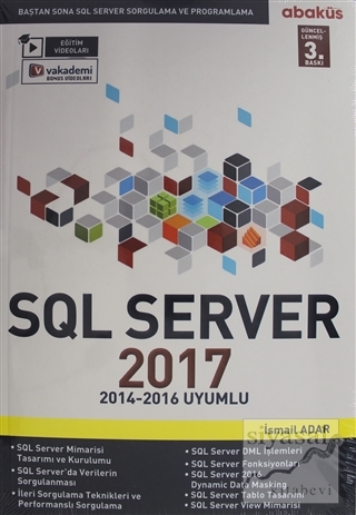 SQL Server 2017 - Baştan Sona SQL Server Sorgulama ve Proglamlama İsma