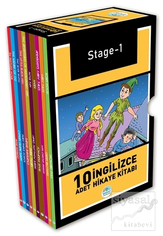 Stage-1 İngilizce Hikaye Seti (10 Kitap Kutulu) Kolektif