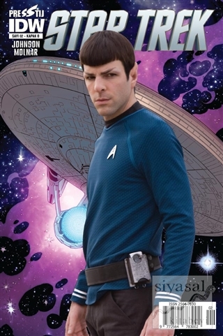 Star Trek Sayı: 2 - Kapak B Mike Johnson