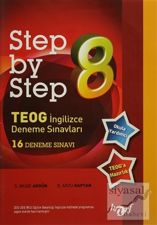 Step By Step 8. Sınıf İngilizce 16 Deneme Sınavı Arzu Kaptan