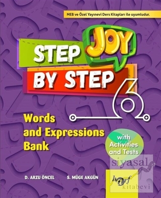 Step By Step Joy 6. Sınıf Words and Expressions Bank D. Arzu Öncel