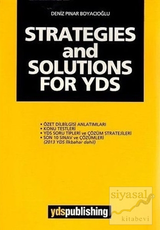 Strategies And Solutions For YDS Deniz Pınar