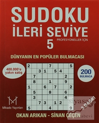 Sudoku İleri Seviye - 5 Kolektif