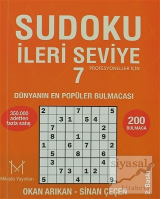 Sudoku İleri Seviye - 7 Okan Arıkan