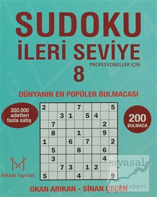 Sudoku İleri Seviye - 8 Sinan Çeçen